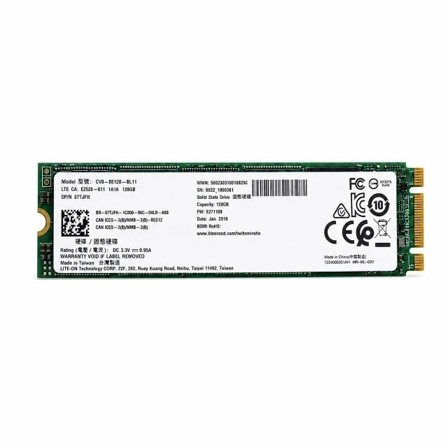 SSD M.2 SATA LiteOn 128GB - CV8-8E128-BL11