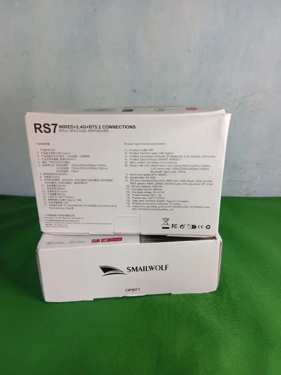 RS7 Bluetooth Para Jogos PAW3311 - Foto 2