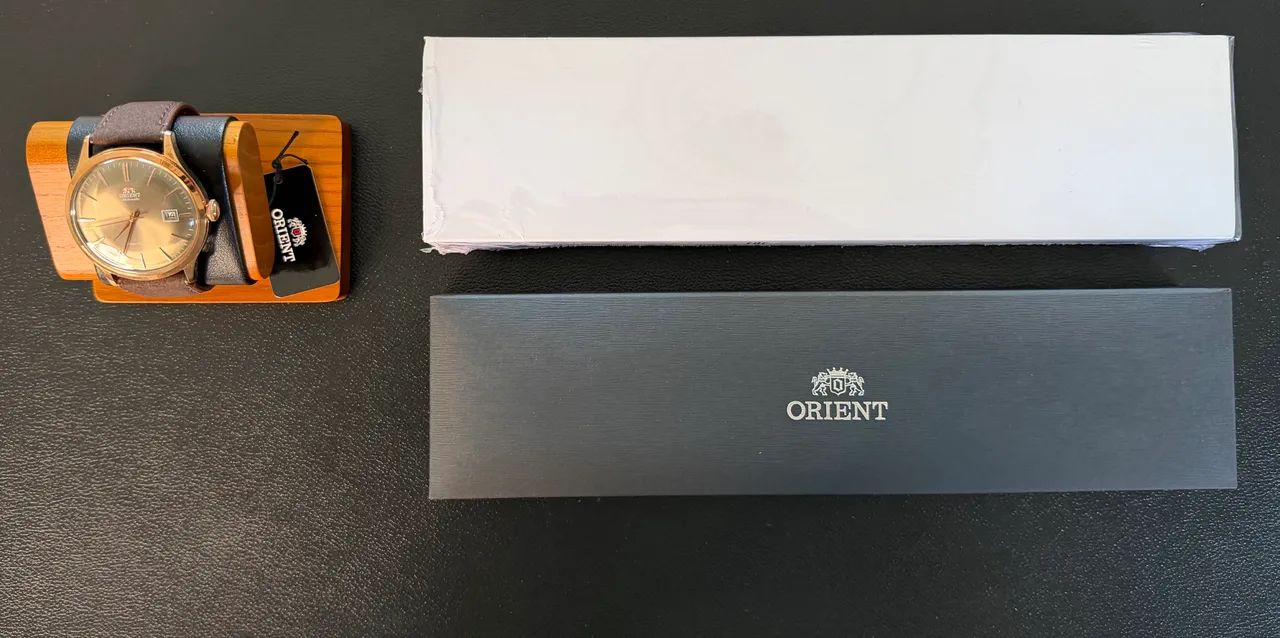 Relógio Orient Bambino Automático Novo - Foto 3
