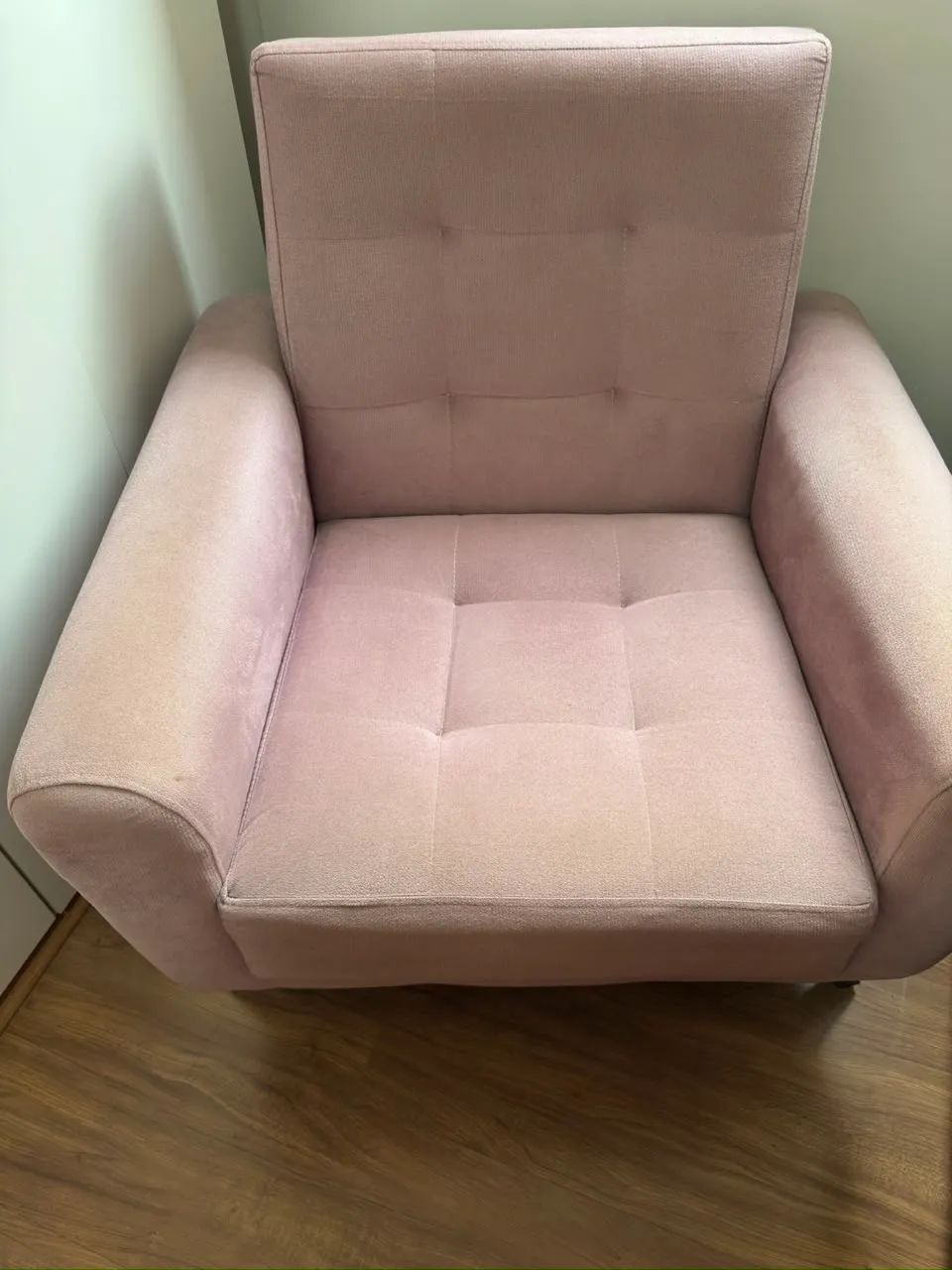 Poltrona suede rosa - Foto 5