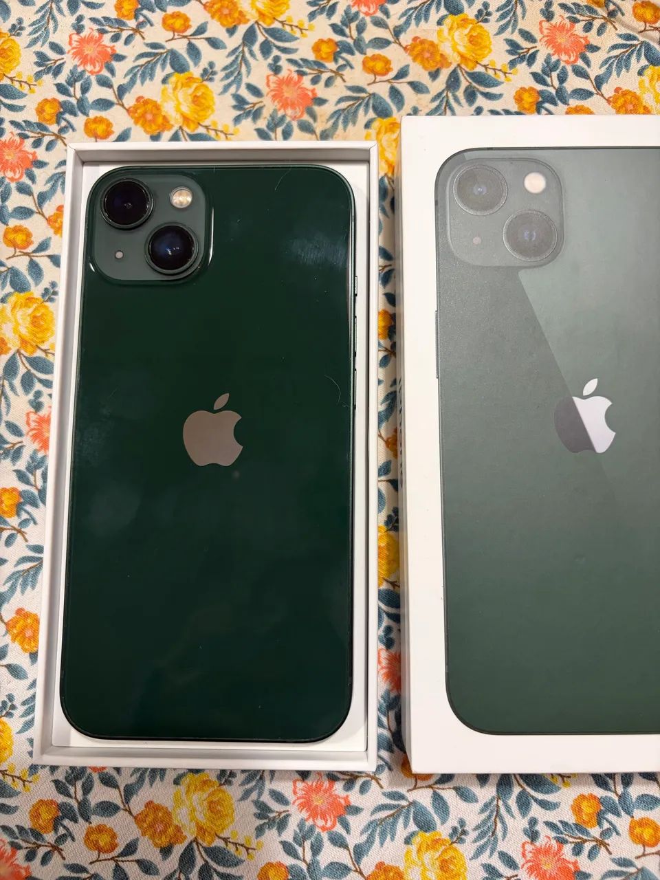 iPhone 13 - 128 GB - Verde - R$ 2.500 - Foto 3