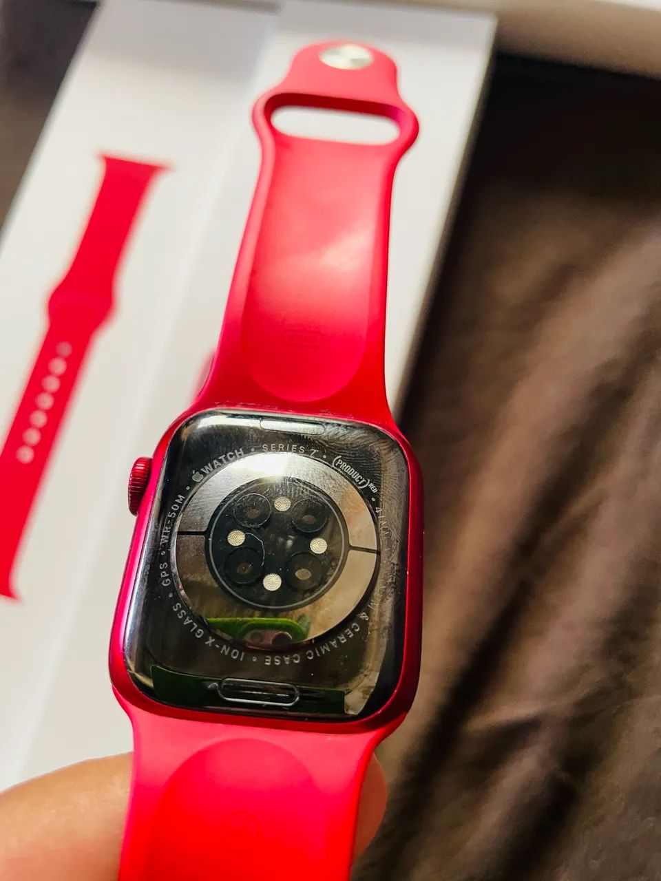 Apple watch serie 7 41mm Red  - Foto 4