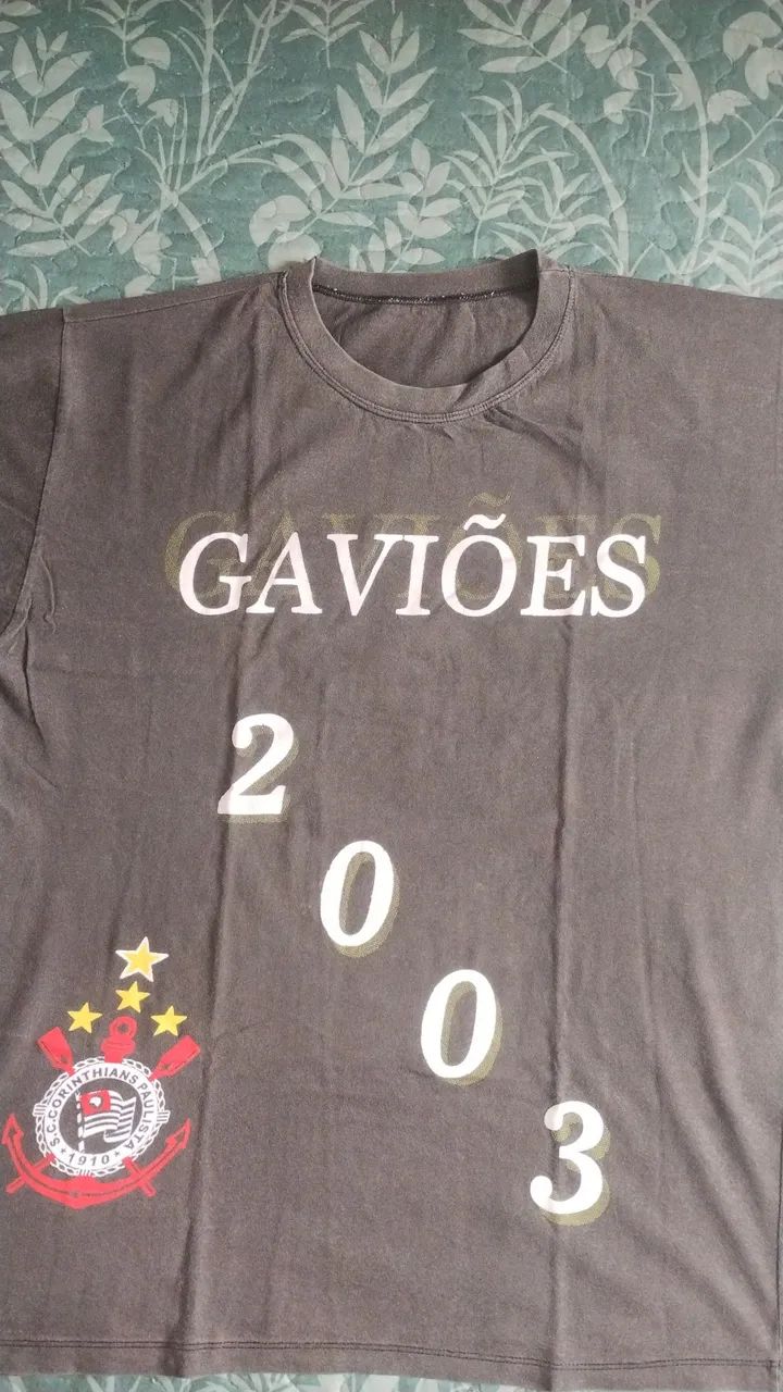 Camisa dos Gaviões do carnaval 2003