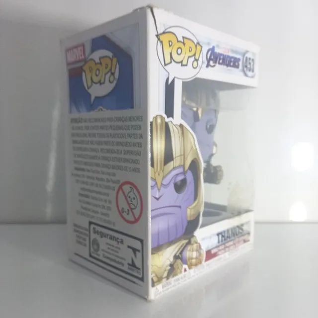 Funko Pop! Marvel Vingadores Endgame Thanos (#453) LER DESCRIÇÃO - Foto 3
