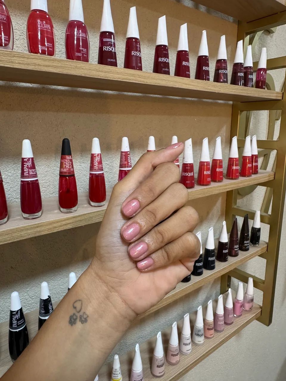 Auxiliar de cabeleireiro manicure design de sobrancelha