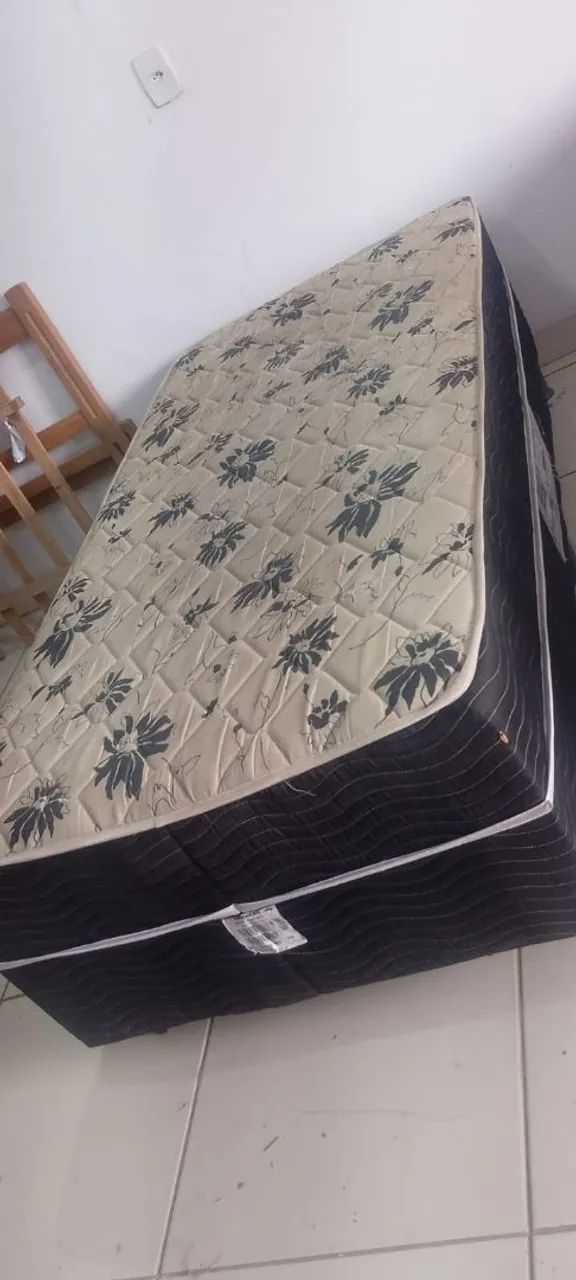 Cama Solteiro Usada Higienizada - Espuma (ENTREGA GRÁTIS) - Foto 4