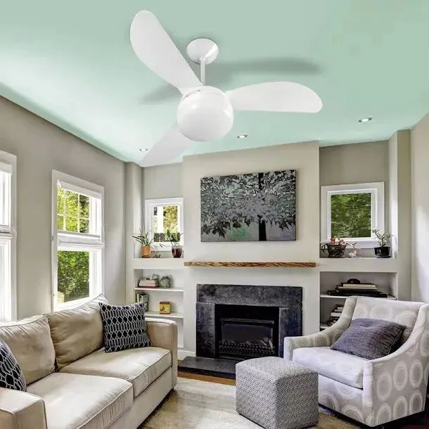 Ventilador de teto ventisol branco sem controle remoto 3 pós 110 v - Foto 2