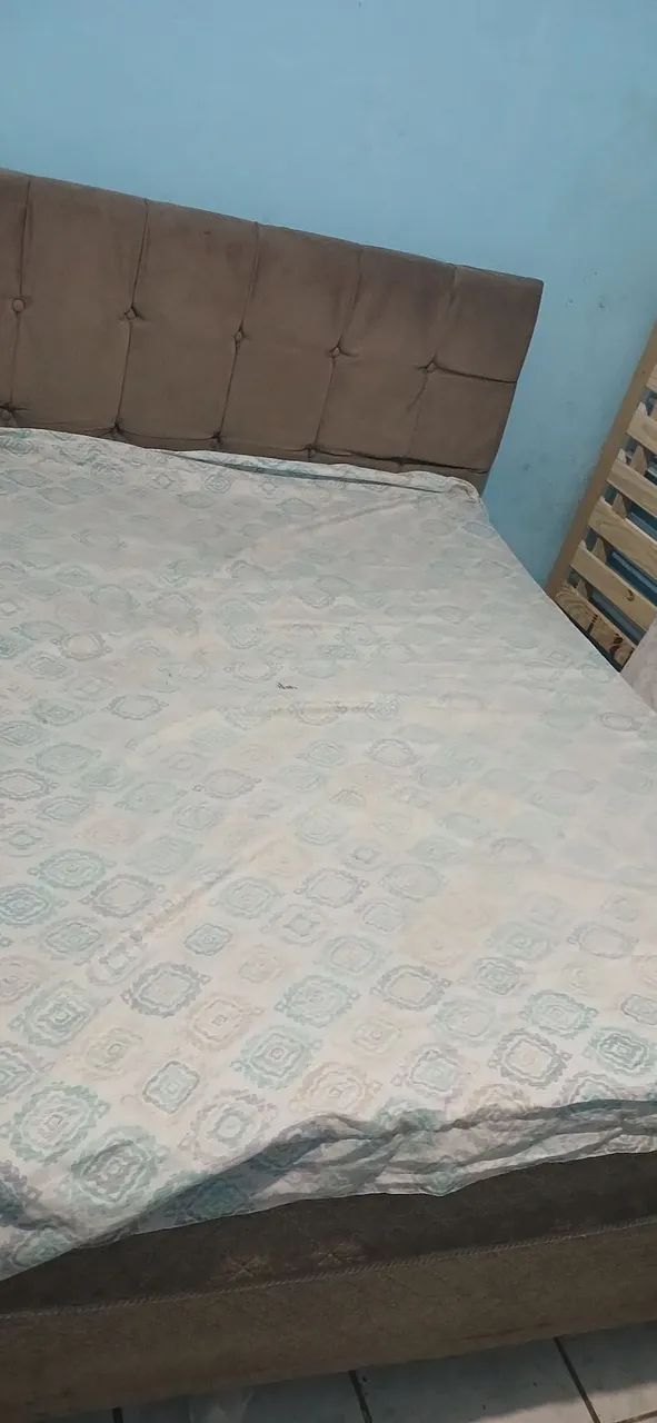 Vendo cama box e colchão de casal - Foto 2