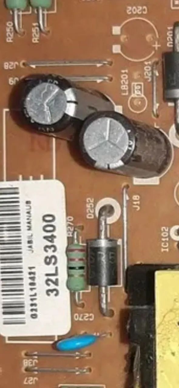 placa plincipal tv Samsung ln40b5630p2m