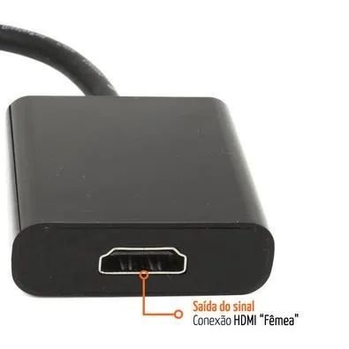 Cabo Adaptador Conversor DisplayPort para HDMI - Foto 2