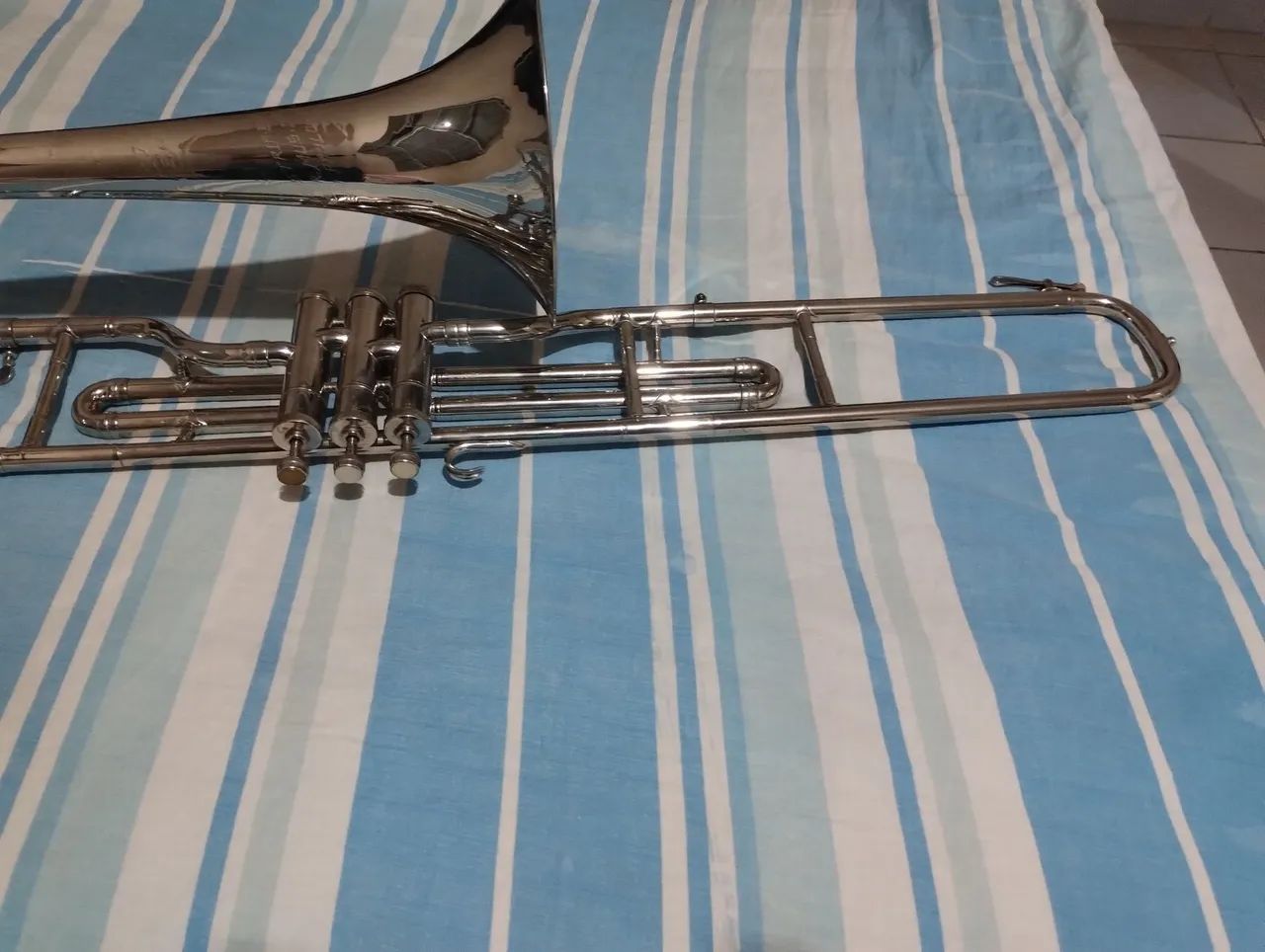Trombone Weril Brasil Si/Do - Foto 4