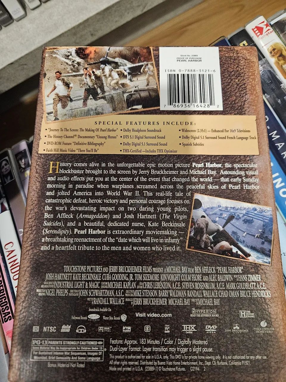 DVD Importado - Pearl Harbor - Foto 2