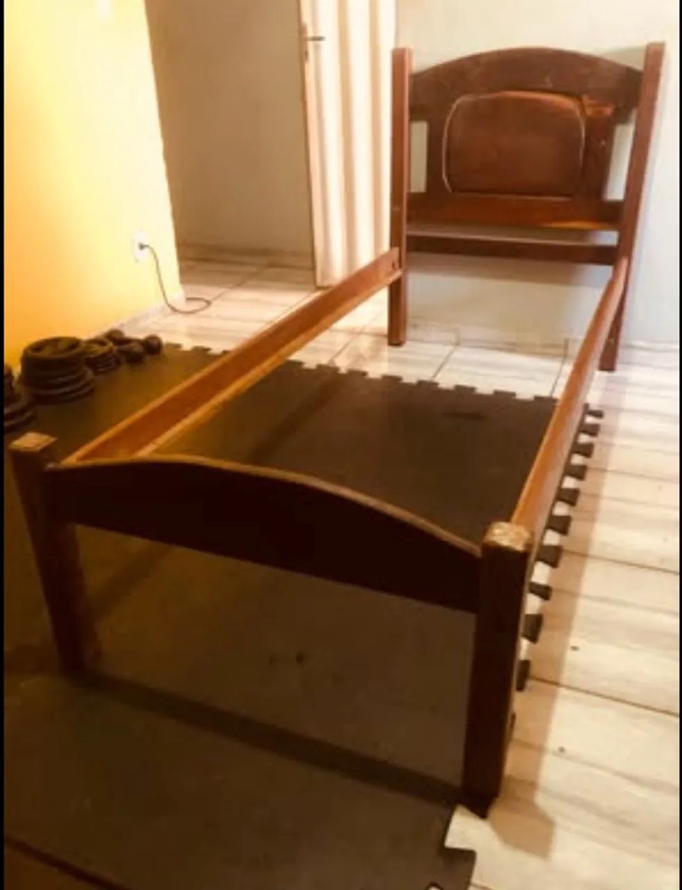 Cama de solteiro - Sem estrado - Foto 2
