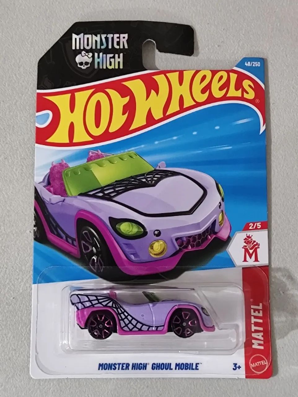Estojo Escolar + Mini Hot Wheels - Monster High - Foto 3