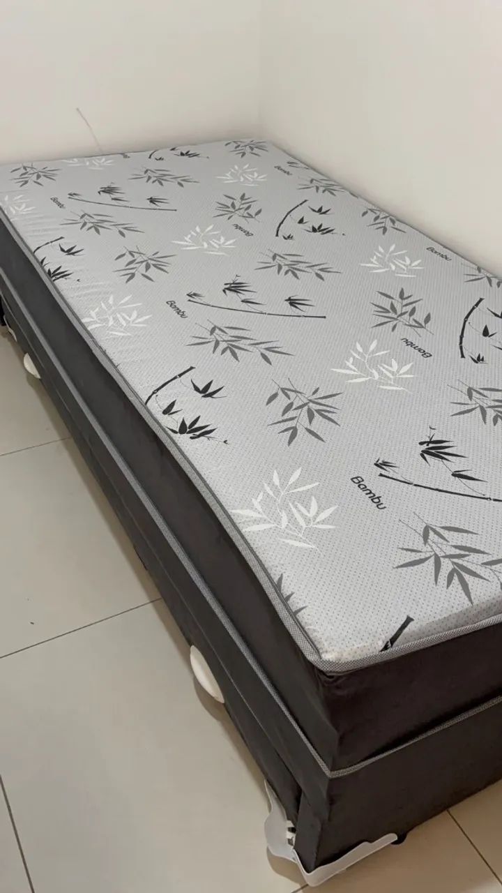 cama box de solteiro conjugada com cama auxiliar - Foto 3