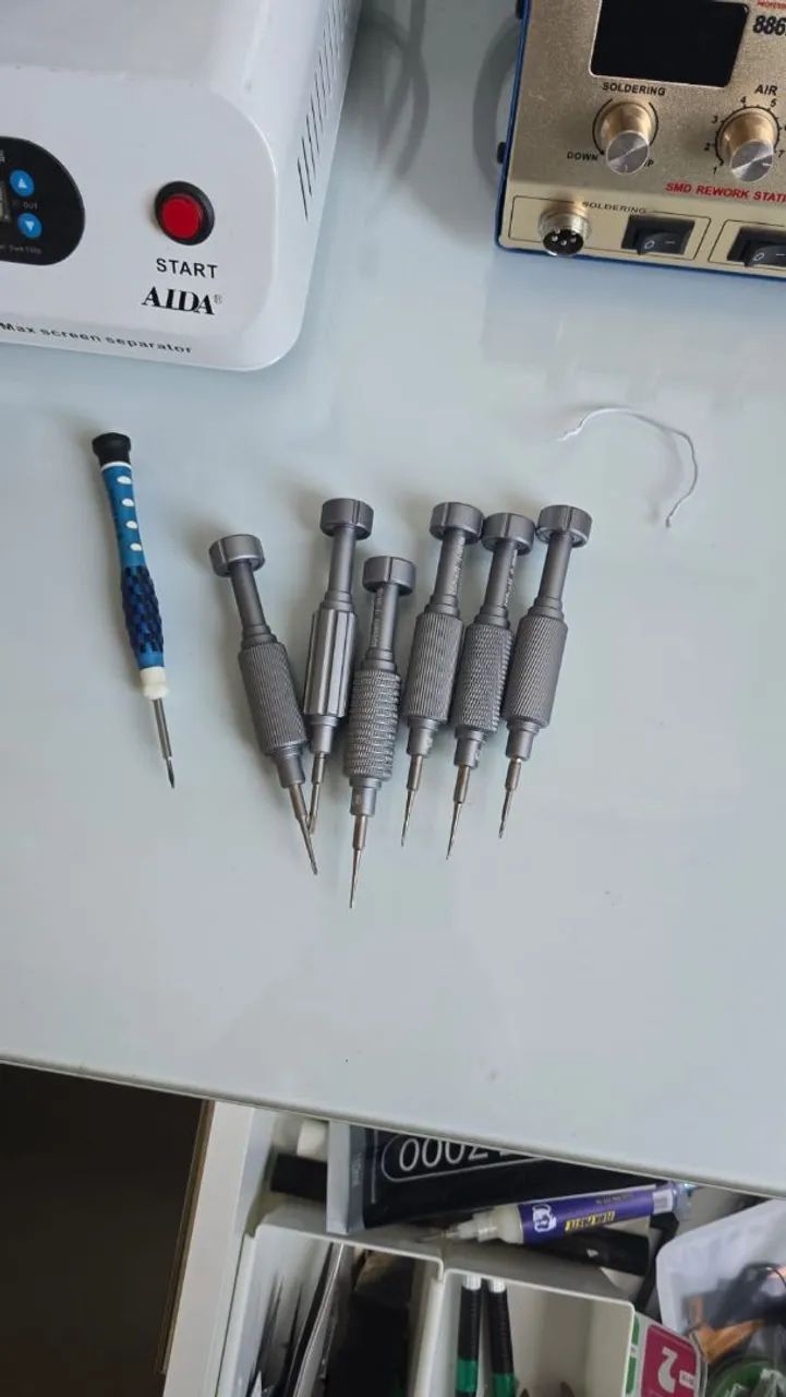 KIT DE EQUIPAMENTOS PARA MANUTENÇÃO DE SMARTPHONE  - Foto 5
