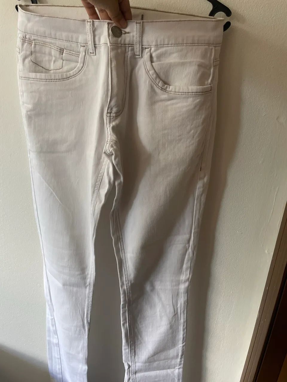 Calça masculina 38 - BRANCA