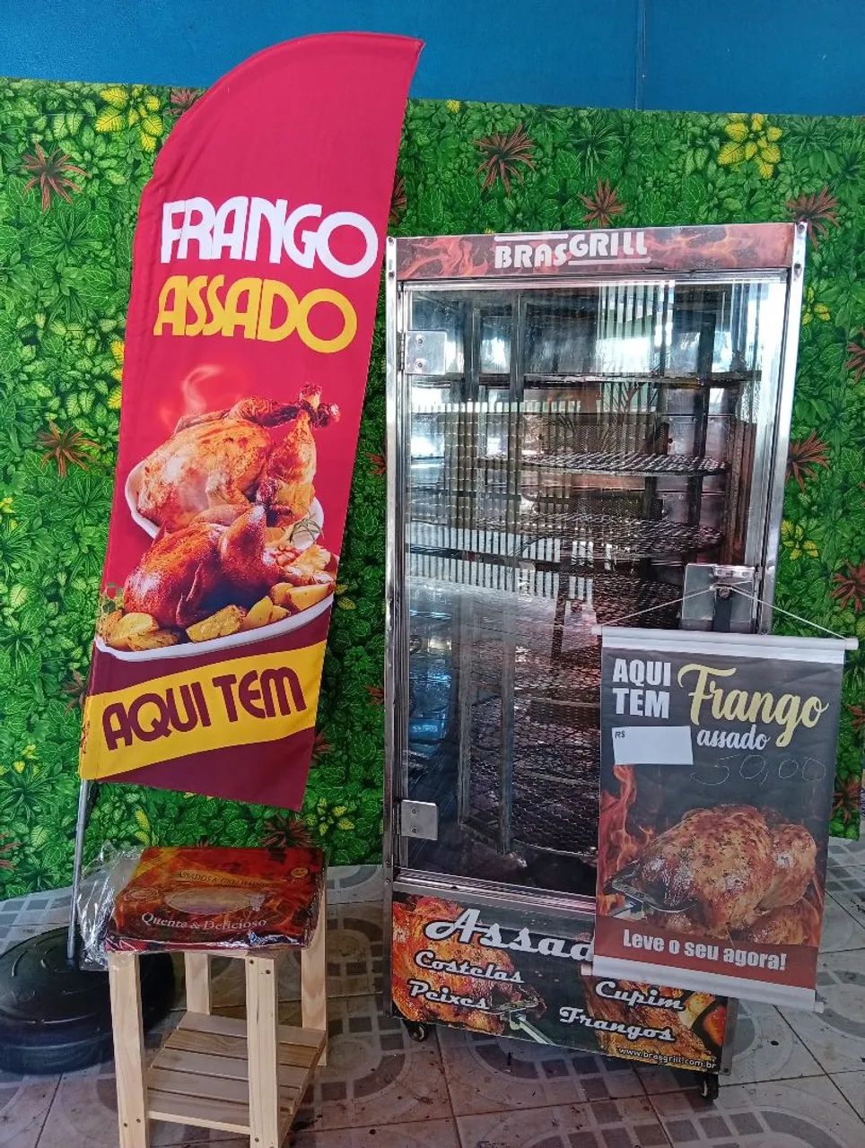 Máquina de assar frango e carnes - Foto 5