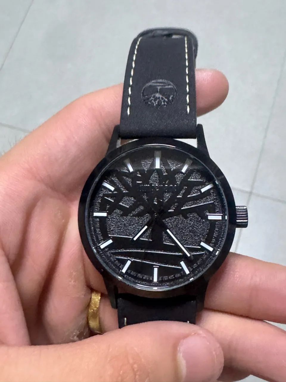 RELÓGIO TIMBERLAND COURO LEGÍTIMO 