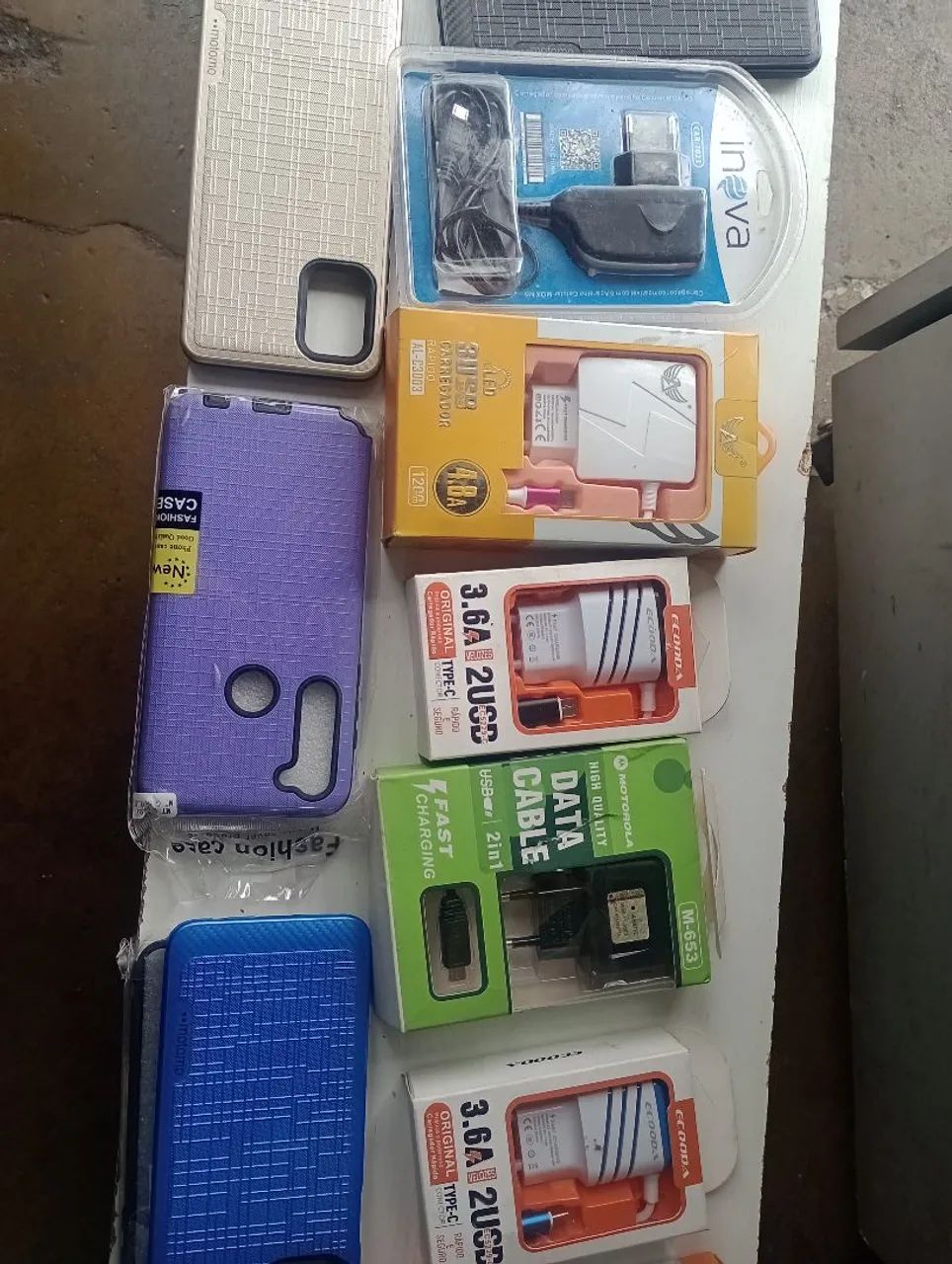 Estoque de Carregadores e capas de celular  - Foto 4