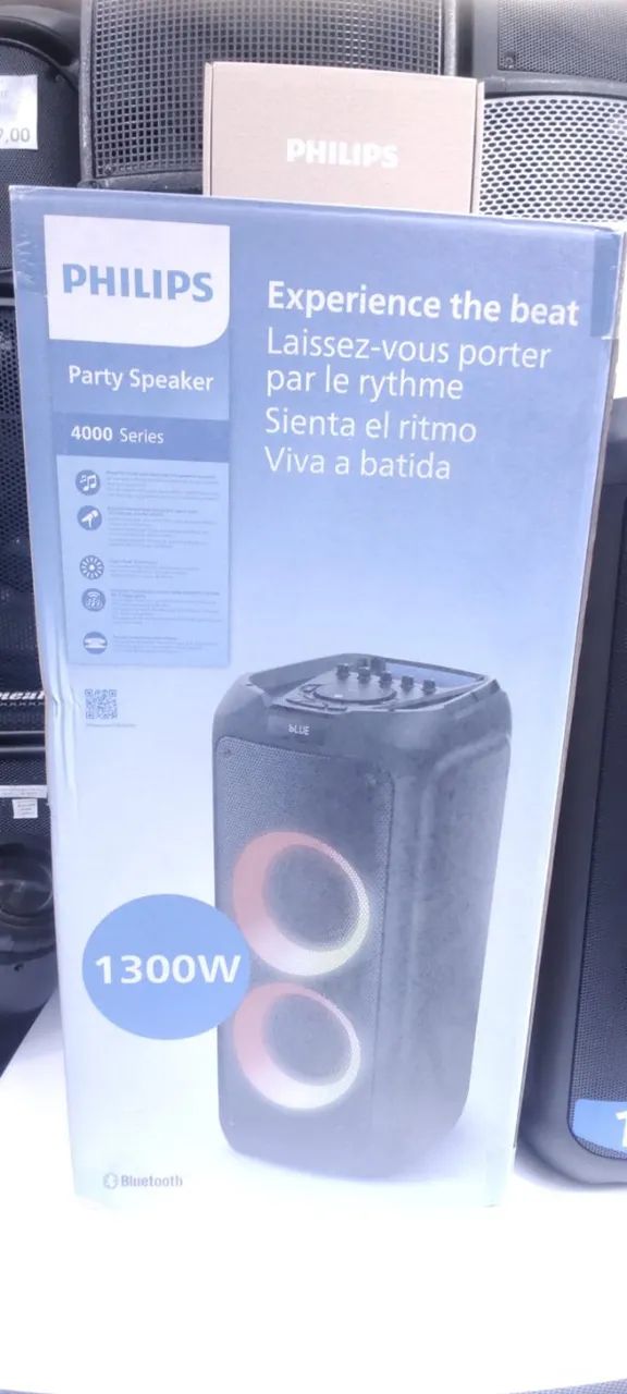 CAIXA PARTYBOX PHILIPS  4000 SERIES NOVA NA CAIXA  - Foto 2