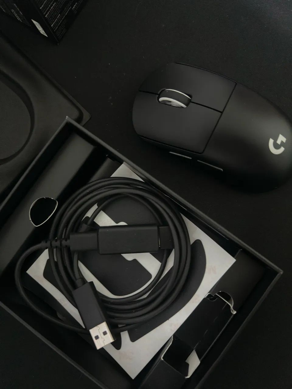Mouse Logitech G Pro Superlight 2c Preto - Foto 3