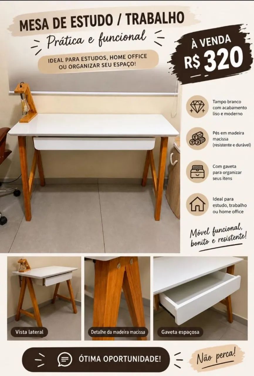 Mesa de estudo 