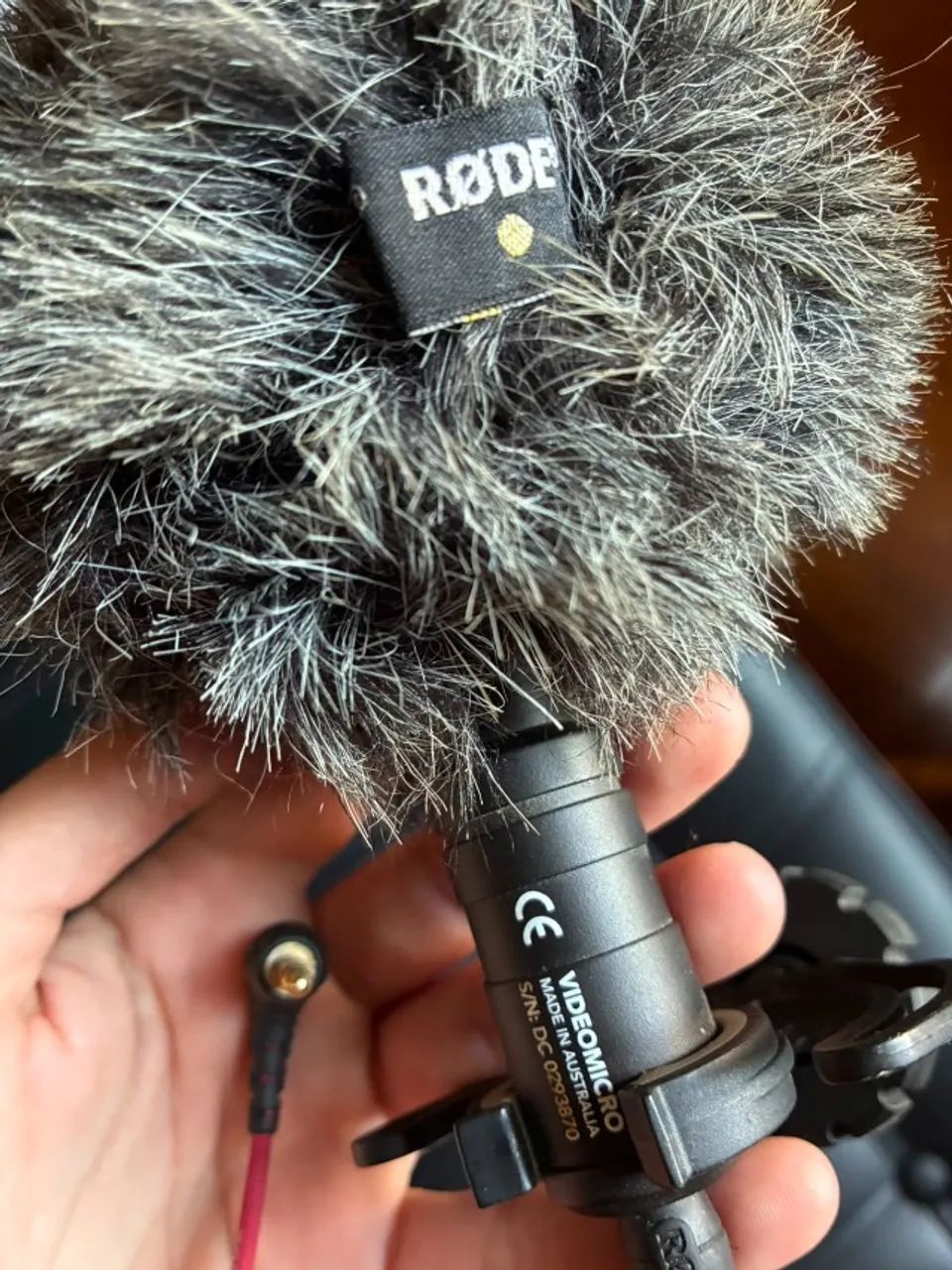 Microfone Rode VideoMicro + Deadcat Original RØDE - Foto 5