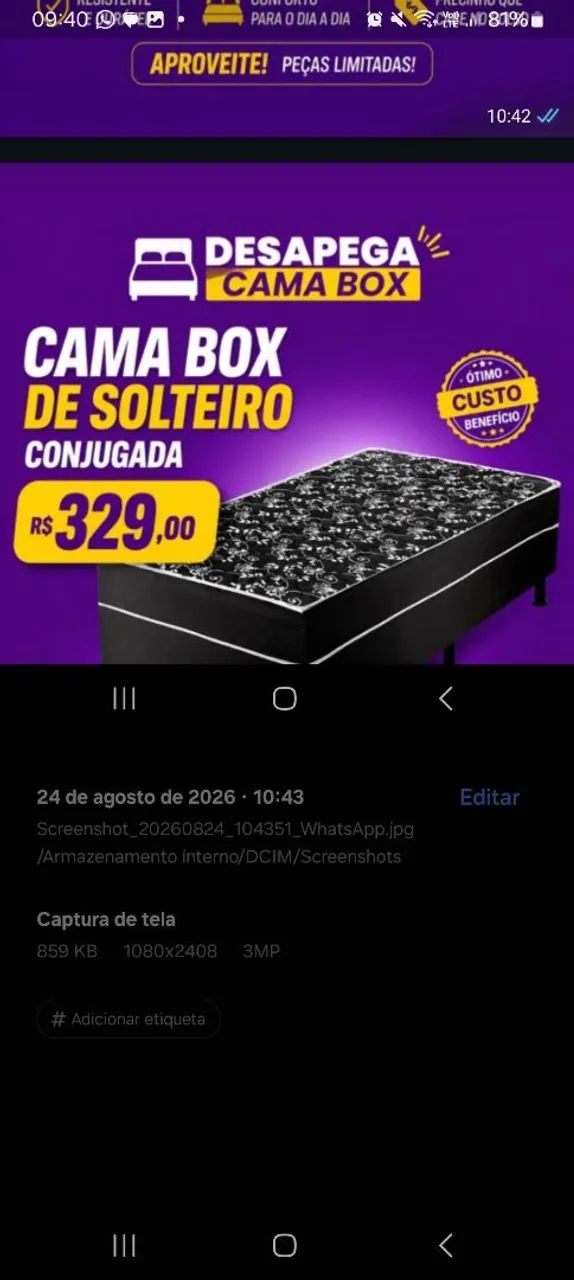 Moveis novos e seminovo  - Foto 4