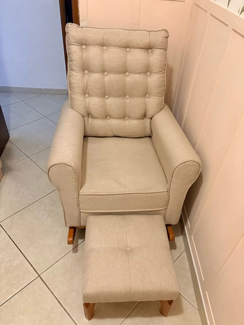 Poltrona amamentação com balanço  - Foto 3