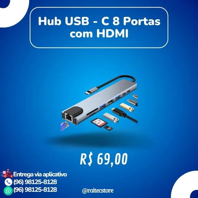 Hub USB - C c/ HDMI