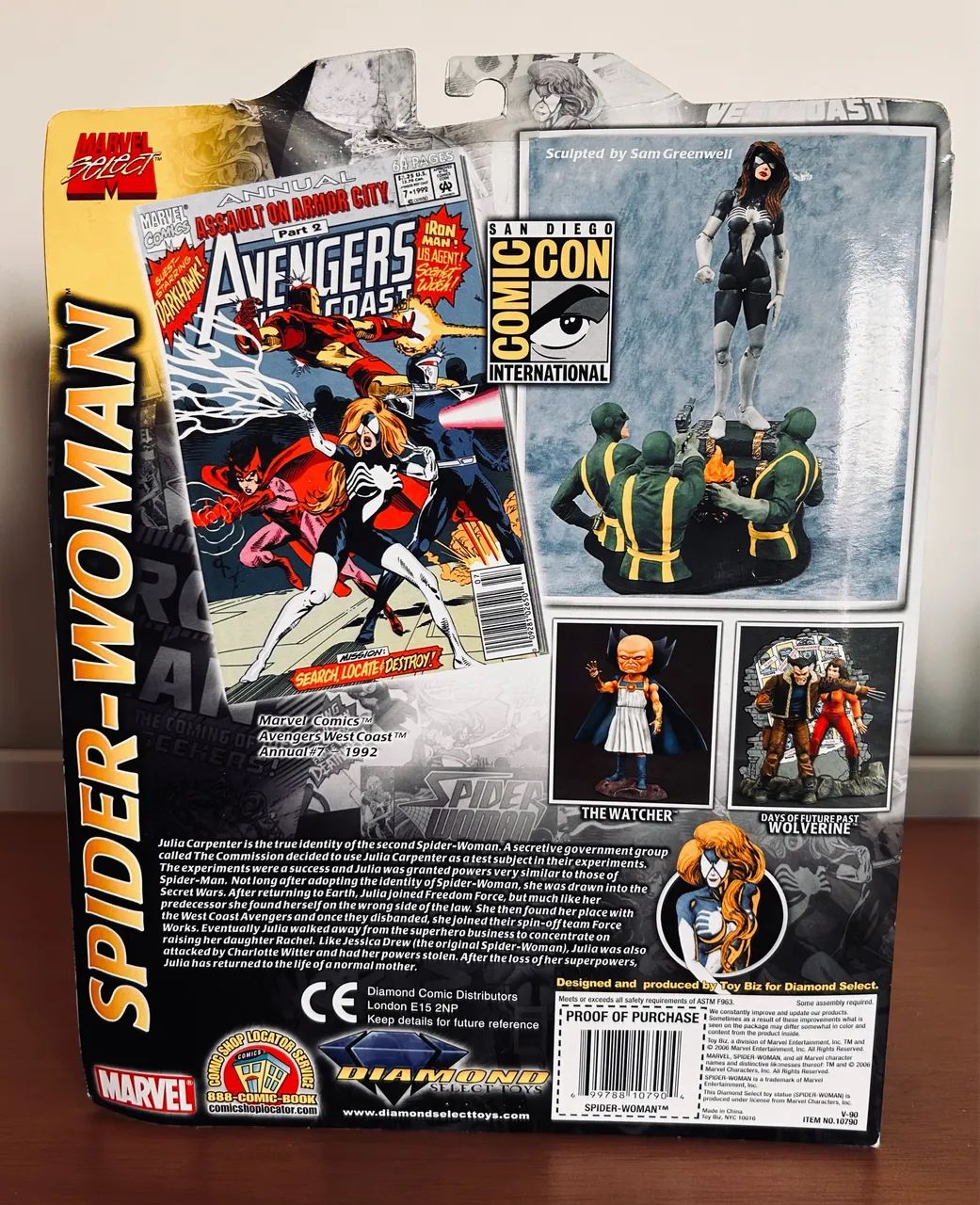 Marvel Select Spider-Woman Mulher-Aranha Exclusiva SDCC - Foto 2