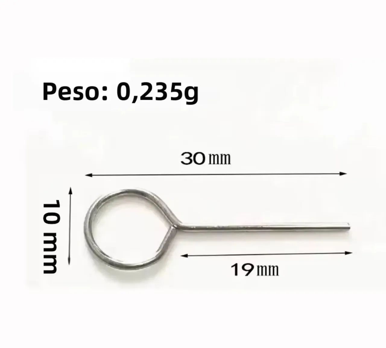 Pino de ejetar gaveta de smartphone 