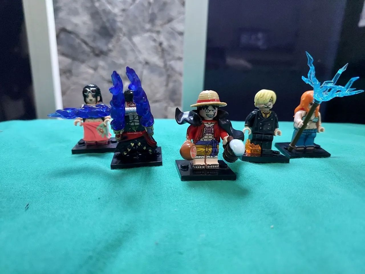 Lego One Piece Conjunto com 5 figuras