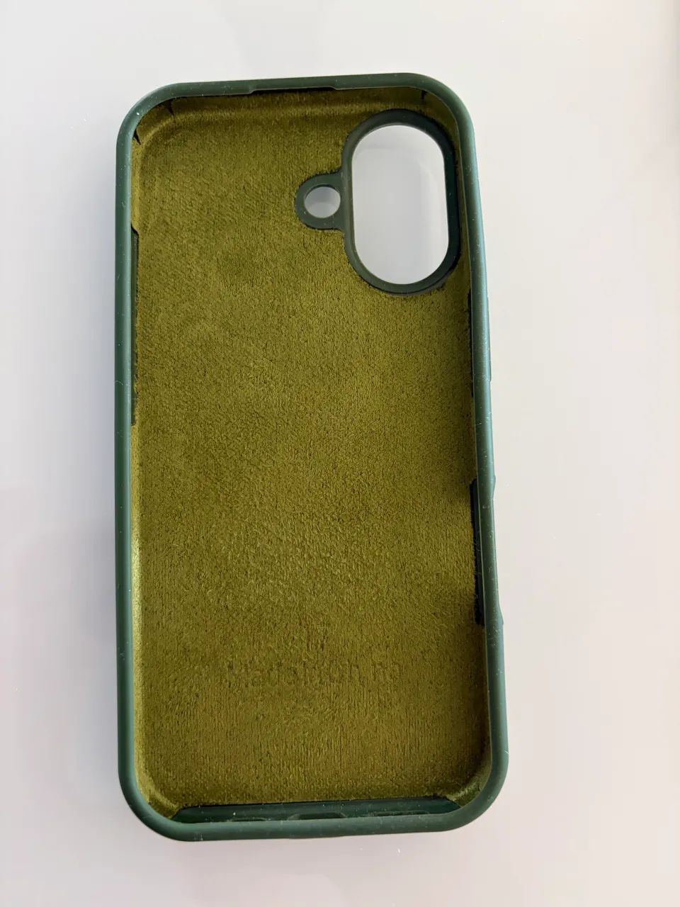 Capa IPhone 17 Verde Silicone - Foto 2