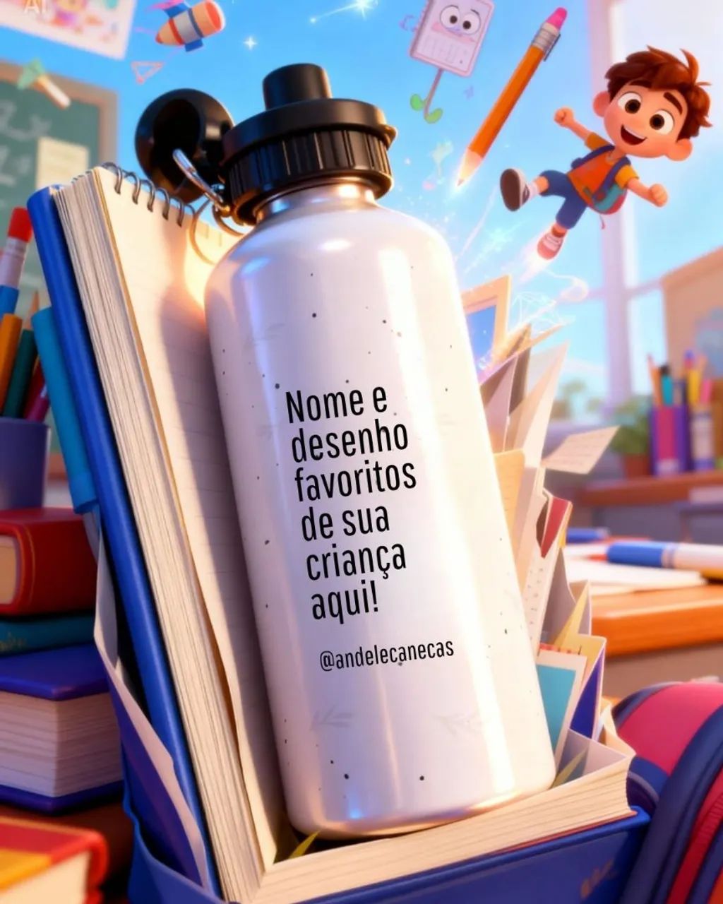 Garrafinhas volta às aulas 