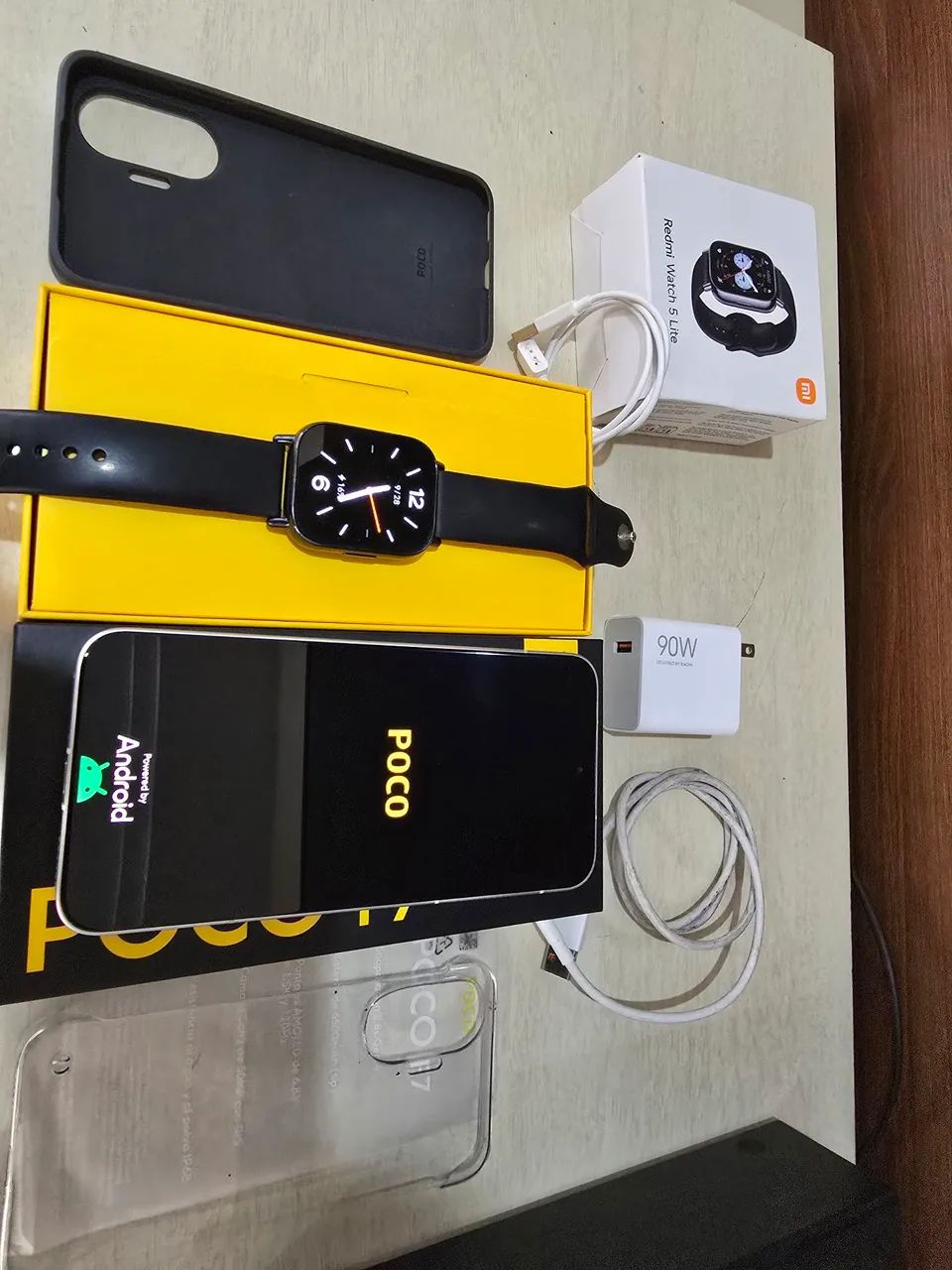 Xiaomi Poco F7 + Redmi Watch 5 Lite + 2 Cases - Foto 3
