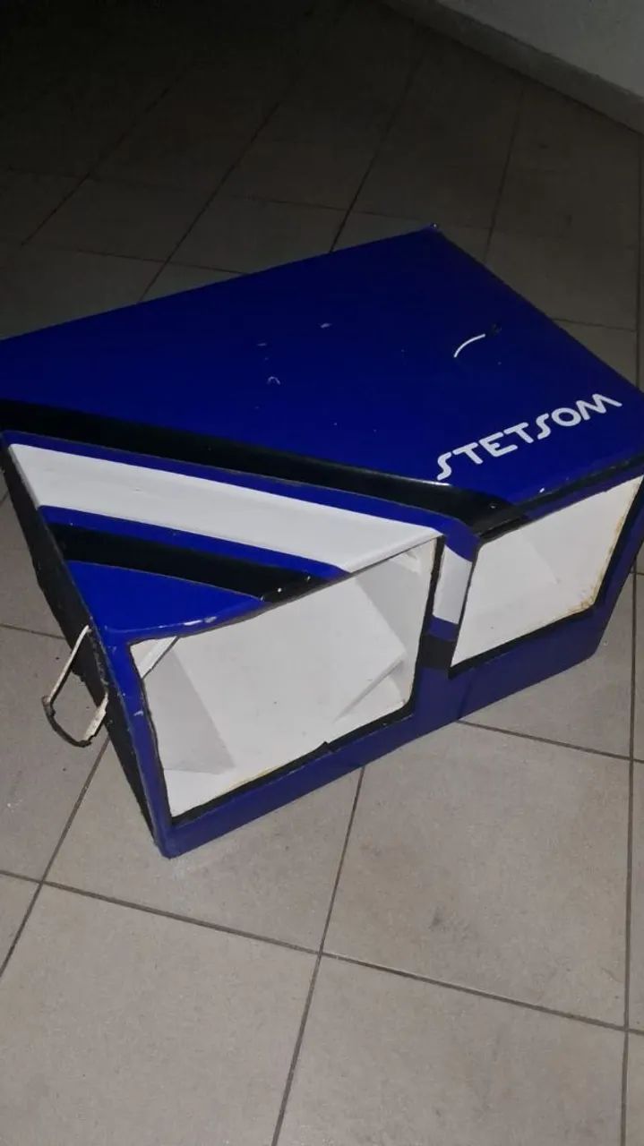 Caixa para grave de 15 e médio de 12 com led - Foto 2