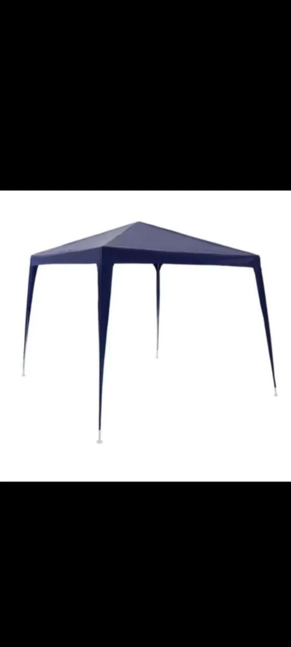 Mesa e tenda