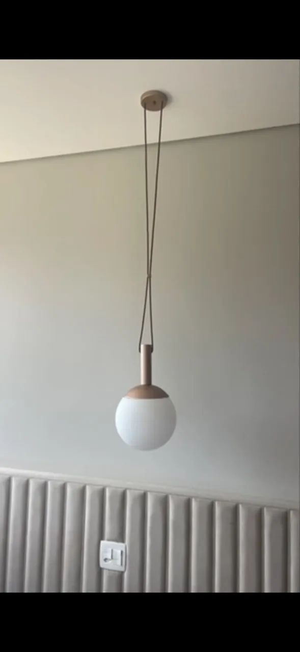 Luminária pendente 