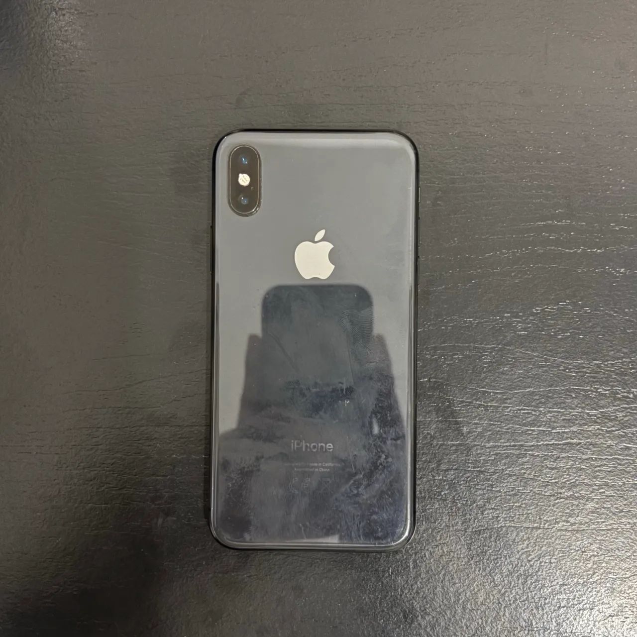 iPhone X 256GB Preto com Caixa - R$ 800