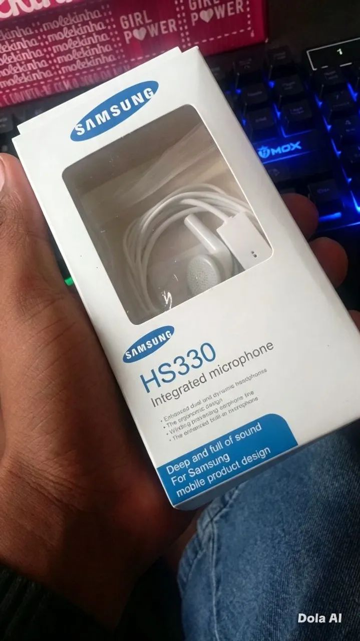Fones de ouvido Samsung com microfone.  - Foto 2