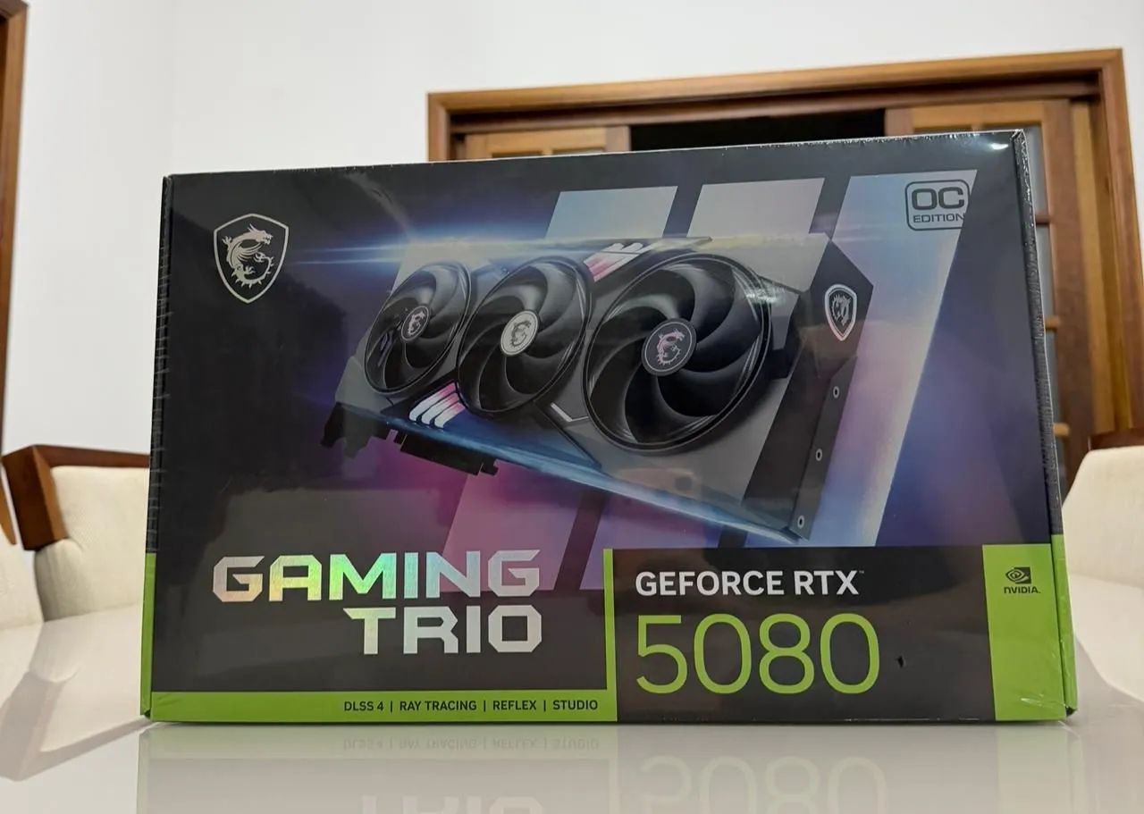 RTX 5080 - MSI GAMING TRIO (Lacrada)