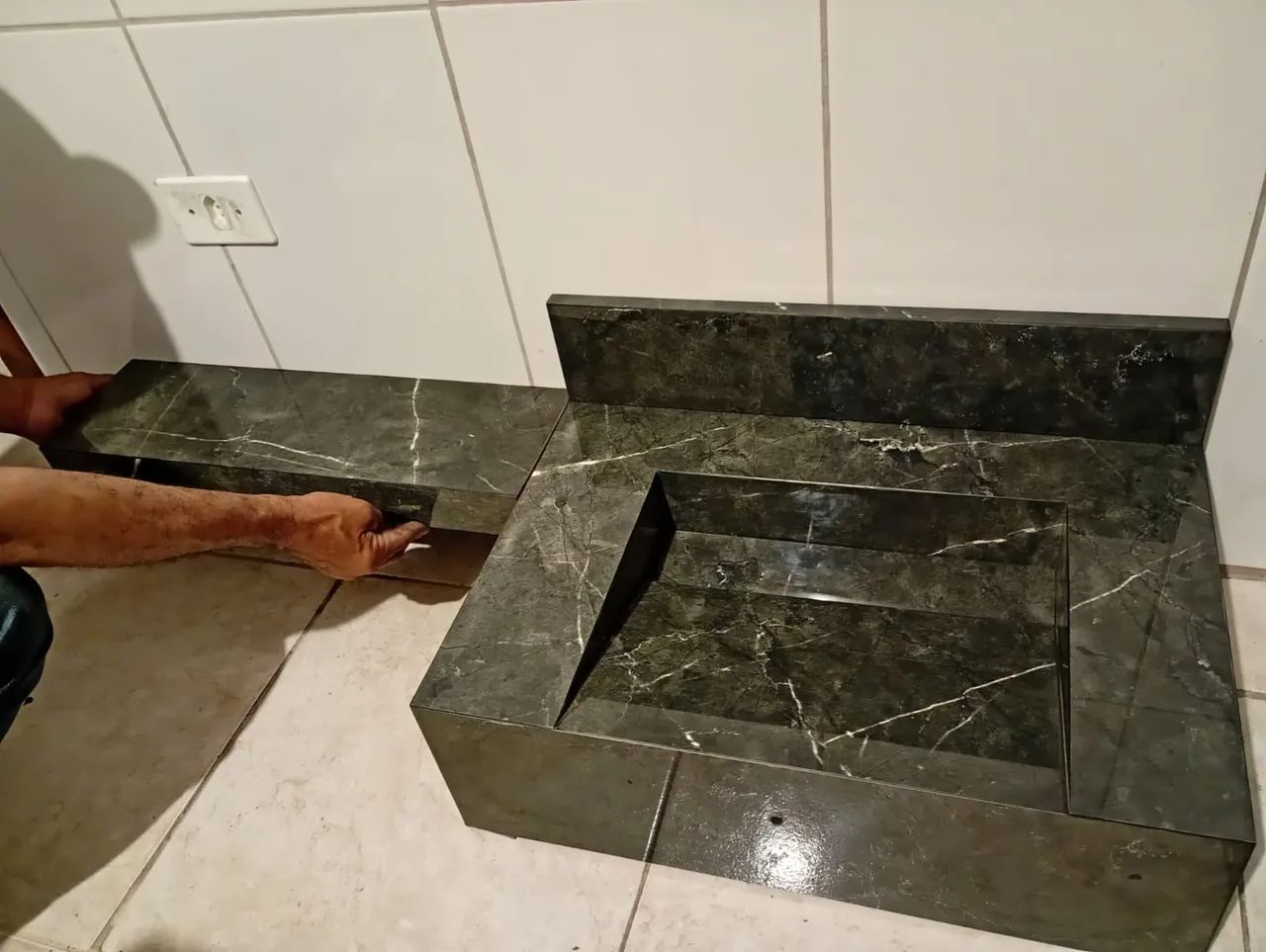 Lavatório esculpido - Foto 3