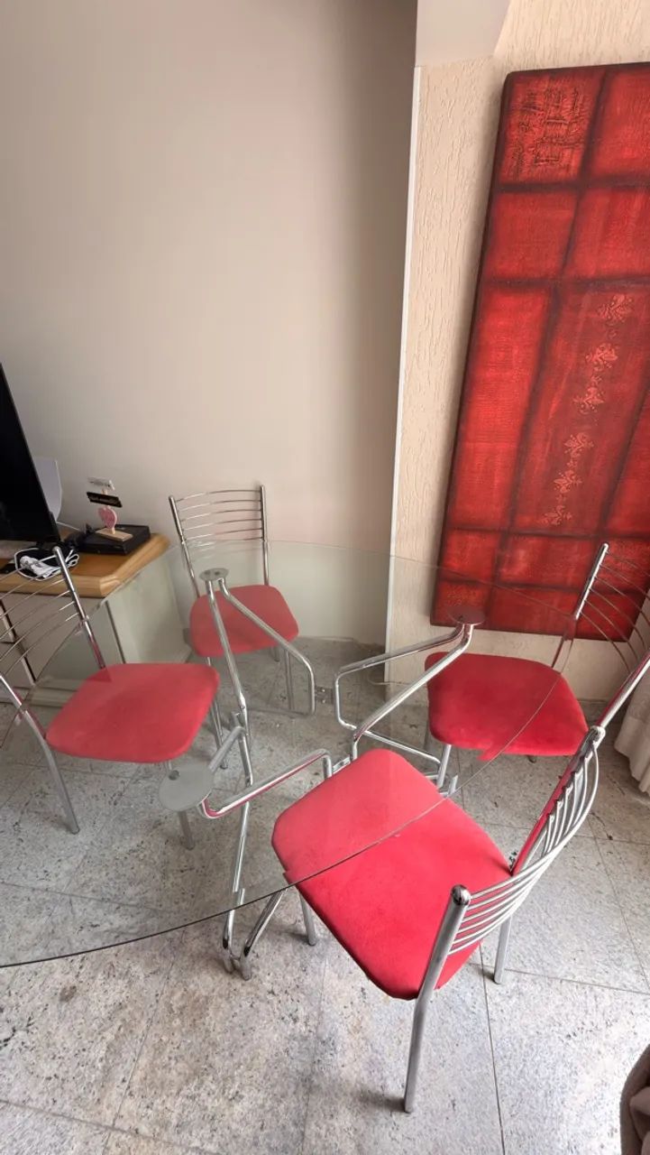 Vende-se mesa de vidro  - Foto 4