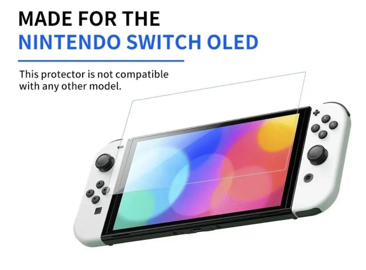 Película protetora para Nintendo Switch, OLED, Nintendo switch 2, Steam Deck  - Foto 4