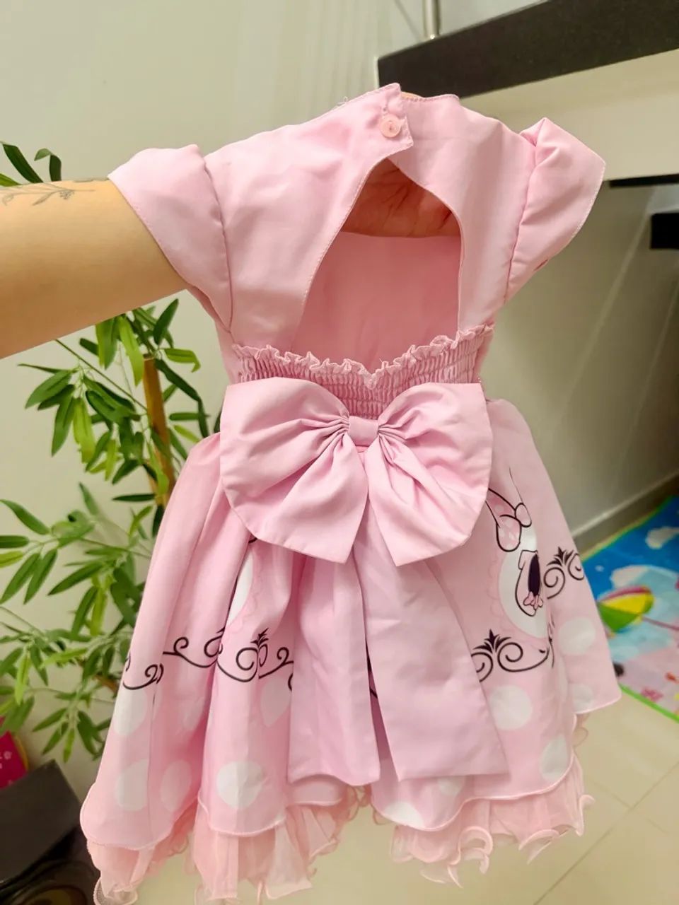 Vestido + sapato minnie - Foto 2
