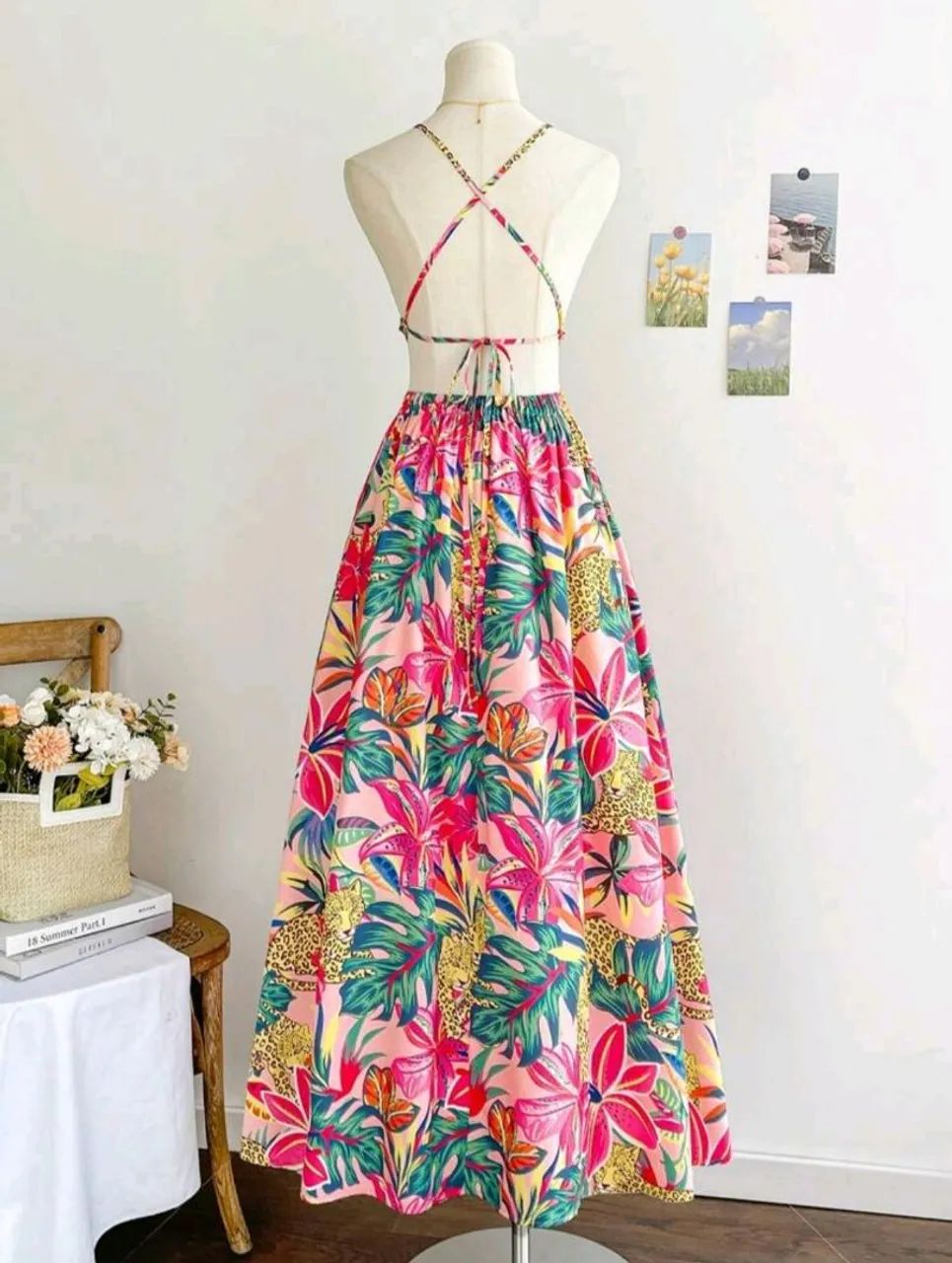 Vestido longo estamapado - Foto 2