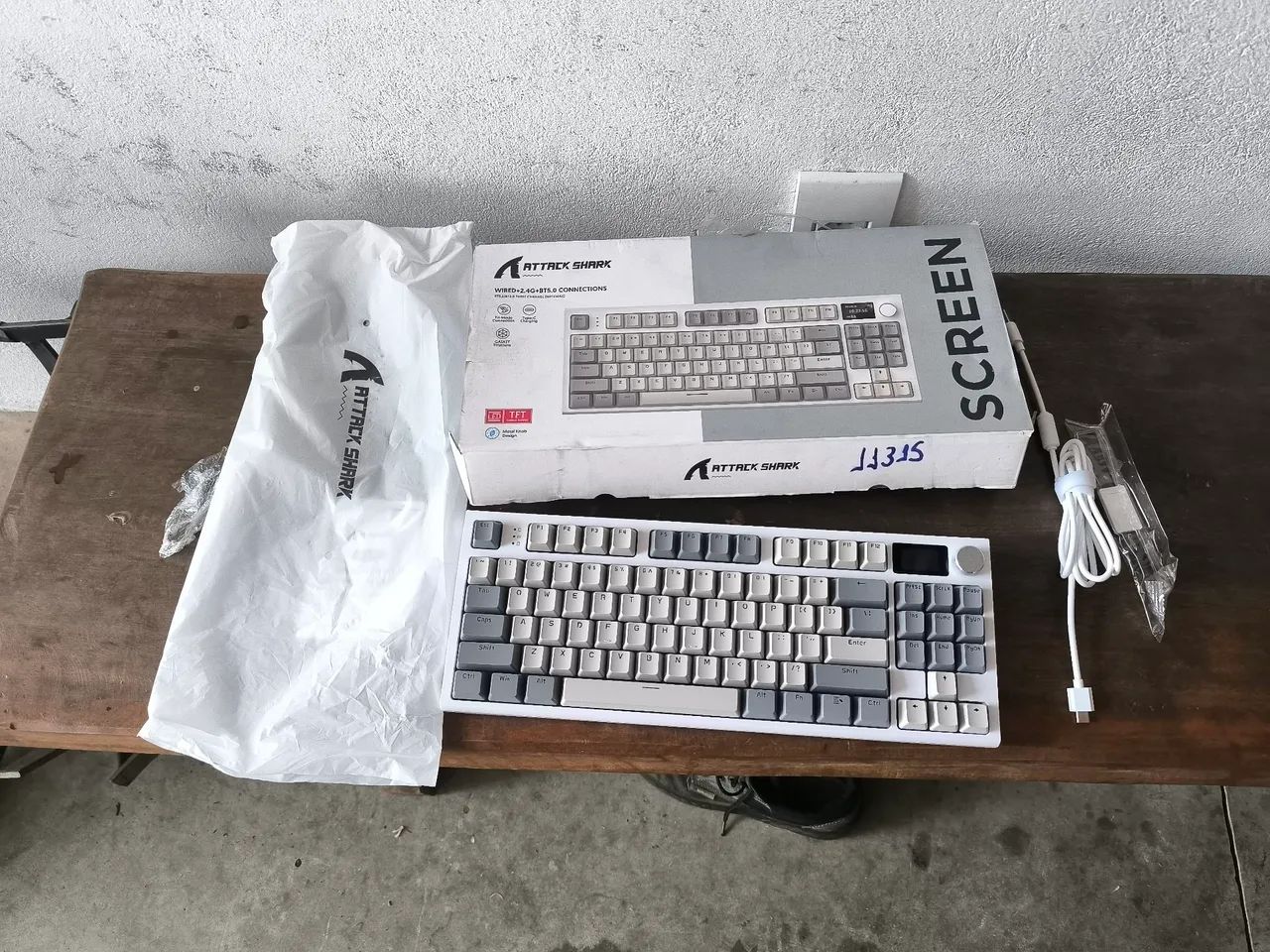 Teclado attack shark k86 - Foto 4