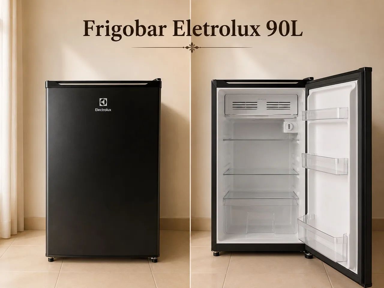 Frigobar eletrolux 90L